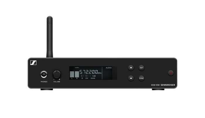 Sennheiser XSW IEM SR (C) – Stereo-UHF-Sender in halber Rackbreite mit robustem Meta