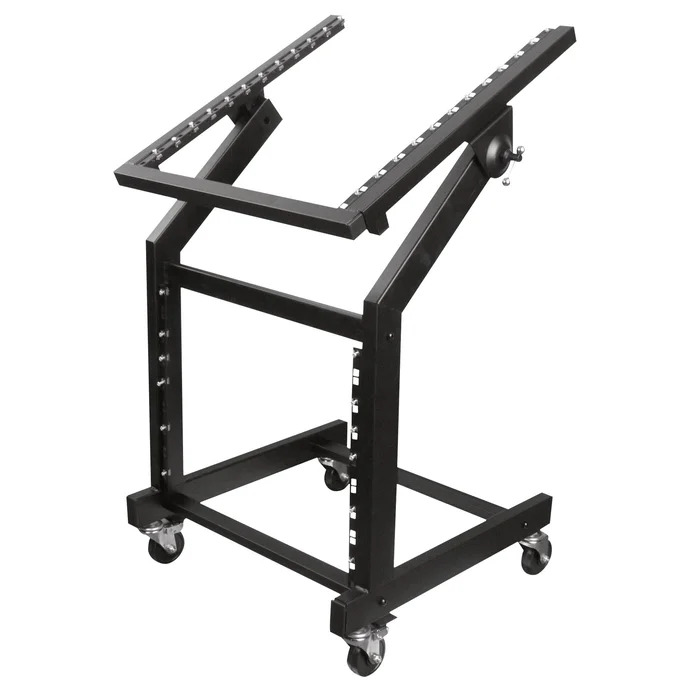 Showgear 19 Inch Rack Metal – Mit neigbarem Oberteil