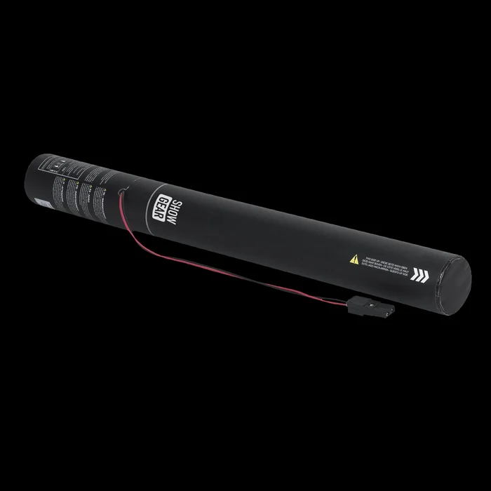 SHOWGEAR Elektrischer Konfetti Shooter 50 cm, hellgrün, feuerhemmend und biologisch abbaubar