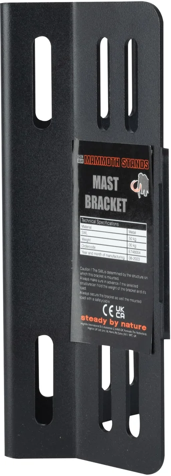 SHOWGEAR Mastbefestigungshalterung Mastbefestigungshalterung mit ø 12,5 mm Loch