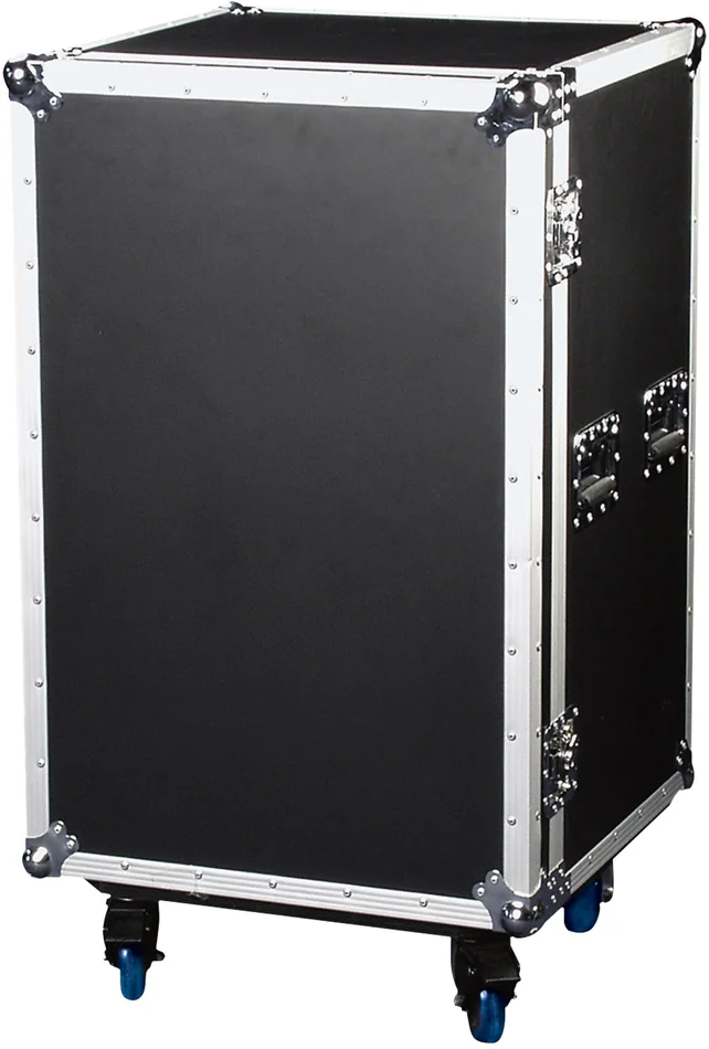 SHOWGEAR Schubladenschrank 16U Mehrzweck – Lenkrollen mit Feststeller