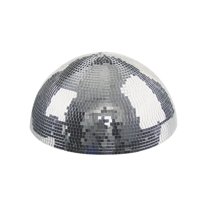 Showtec – Half-mirrorball 30 cm Halbe Spiegelkugel mit Motor für die Montage an Decke, 30 cm