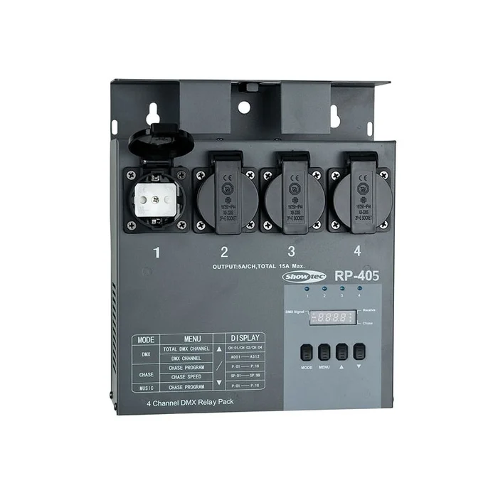 Showtec – RP-405 MKII Relay Pack