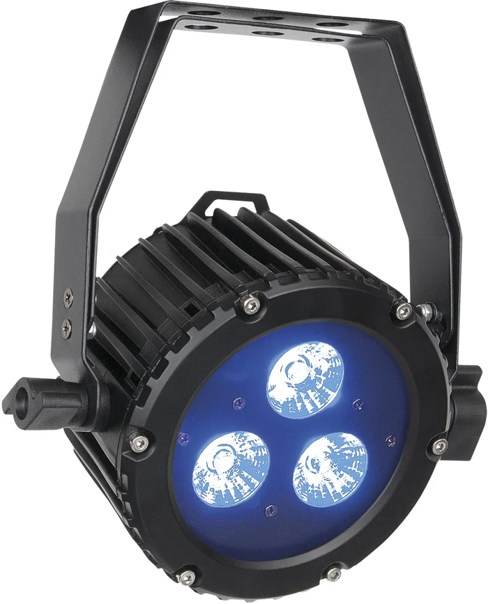 SHOWTEC Power Spot 3 Q5 3x 10 W RGBWA LED-Spot