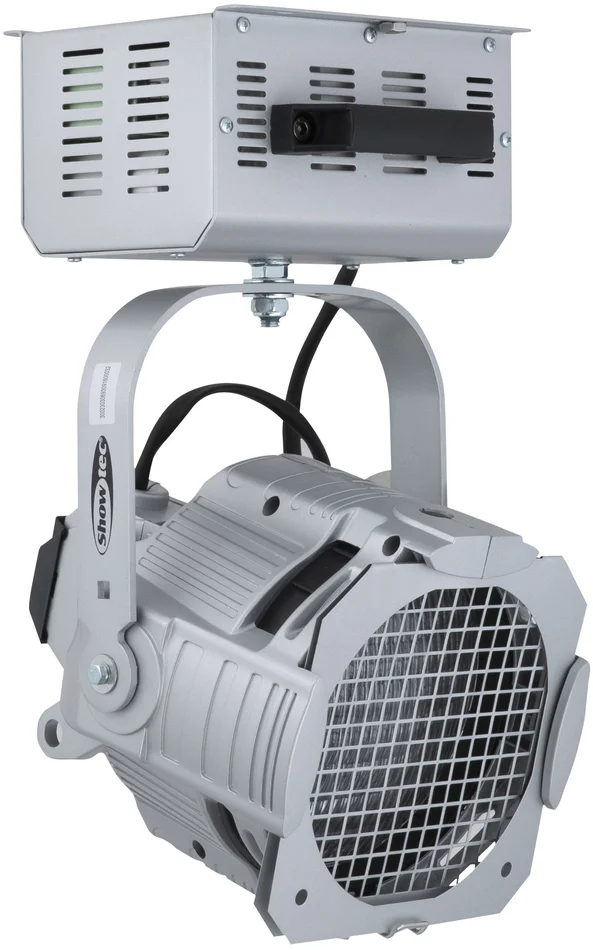 SHOWTEC Studio Beam MSR 575 Spot mit 600 W G x 9,5 Sockel, Vorschaltgerät und 4 Linsen – poliert