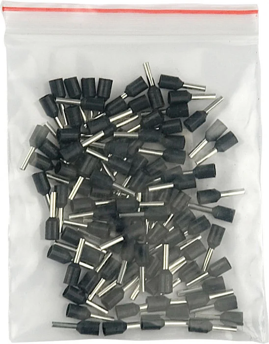 Showtec Terminal 1,5 mm2, 8 mm Black 1000 pieces