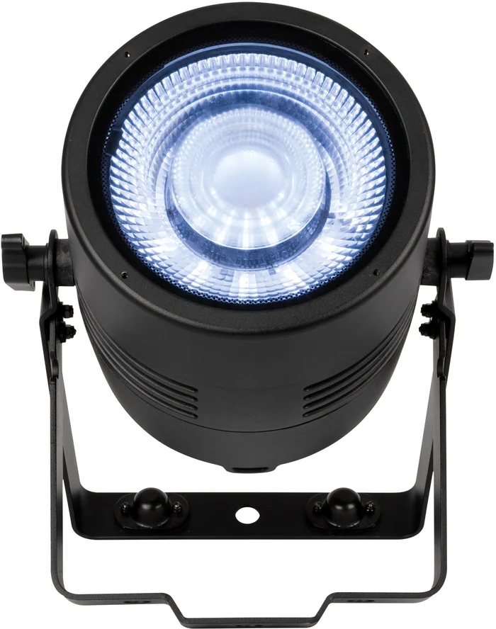 SHOWTEC Titan Strobe 100 FX 100 W LED-Stroboskop mit RGBW-LED-Ring-Effekt