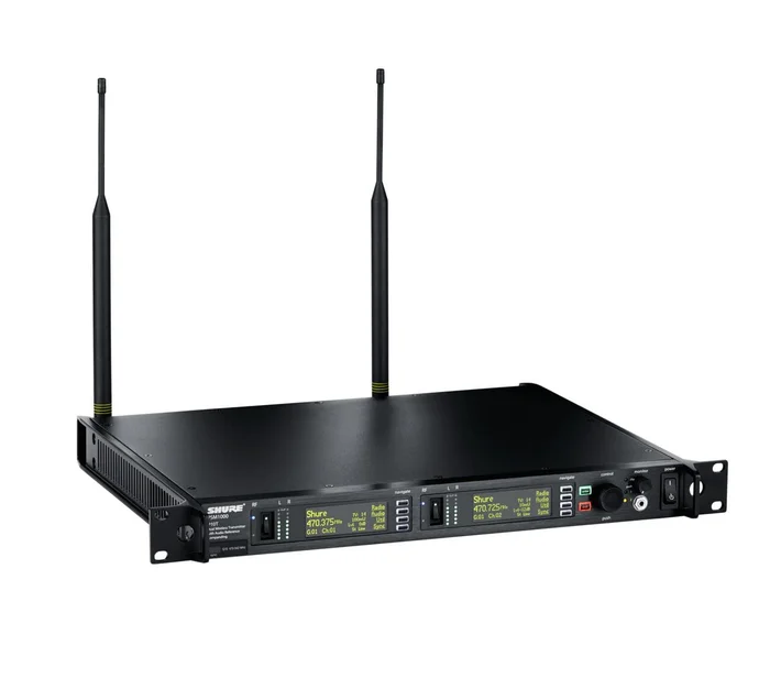 SHURE Doppelfunksender (19″), 80Mhz Bandbreite StereoSender Frequenzbereich L8E 626-698Mhz