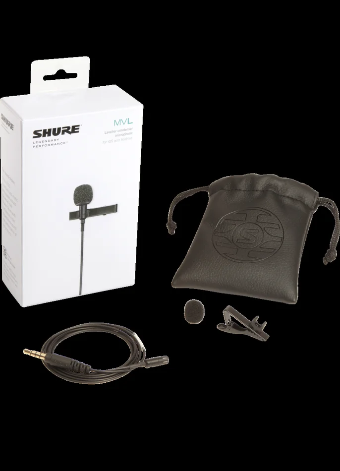 Shure MVL Ansteckmikrofon für Smartphone u. Tablet