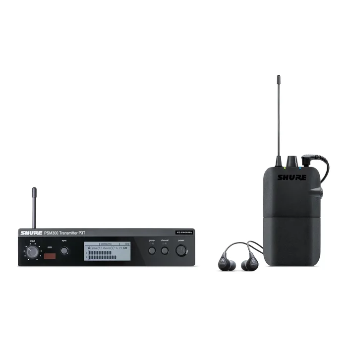 Shure P3TER112GR-K12 – PSM 300 In-Ear Monitoring Komplettsystem, 614-638 MHz