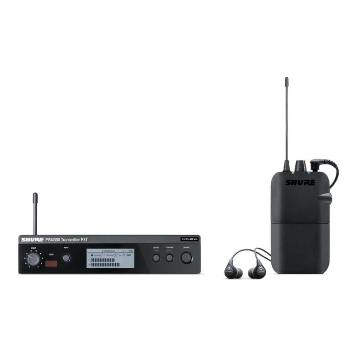 Shure P3TER112GR-S8 – PSM 300 In-Ear Monitoring Komplettsystem, 823-832 MHz
