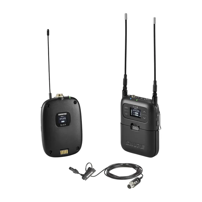 Shure SLXD15/UL4B-H56 – SLX-D Digitales portables Drahtlossystem, Frequenzbereich H56 (518-562 MHz)