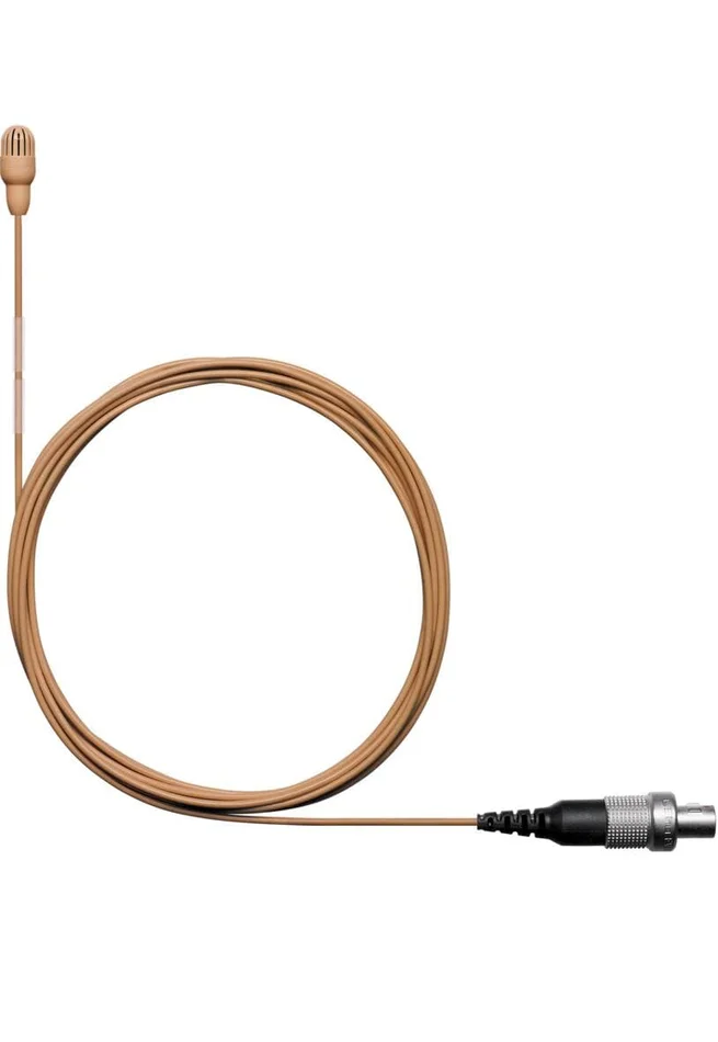 SHURE TL45 Lav, Kugelchar., Lemo-Stecker, cocoa, neutraler Klang, geringe Empf., 1,1 mm Kabel