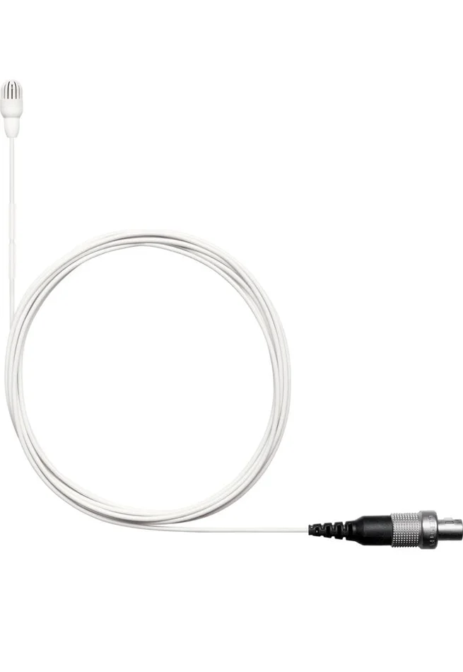 SHURE TL45 Lav, Kugelchar., Lemo-Stecker, weiss, neutraler Klang, geringe Empf., 1,1 mm Kabel