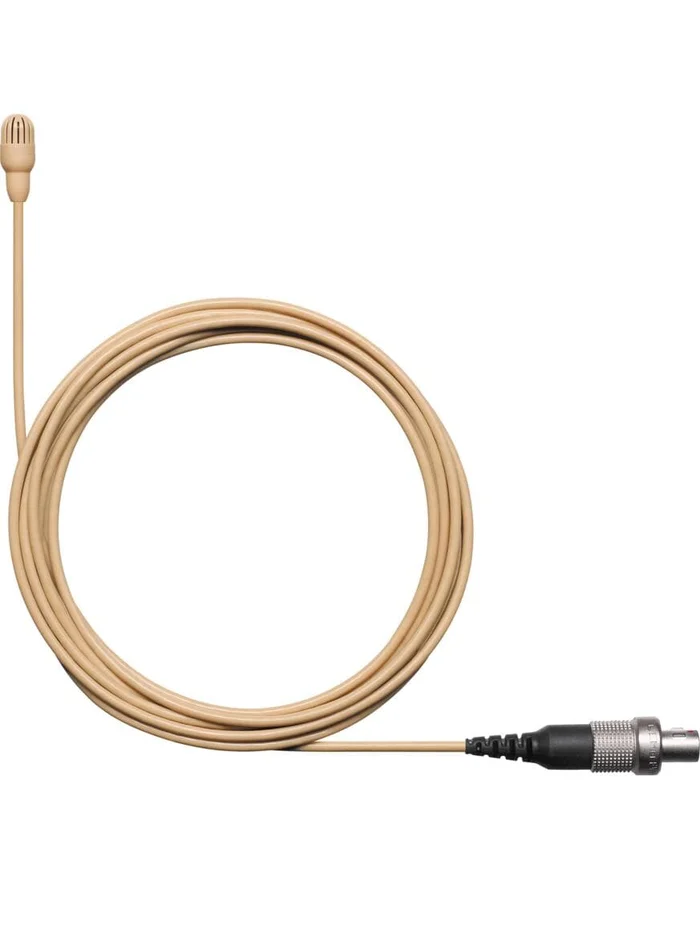 SHURE TL47 Lav, Kugelchar., LEMO-Stecker, beige, neutr. Klang, geringe Empf., 1,6 mm Kabel