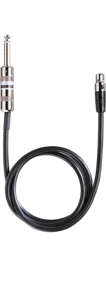 Shure WA302 Instrumentkabel TA4F auf Klinke 0,75m