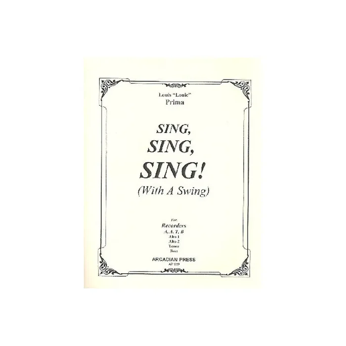Sing sing sing (With a Swing)