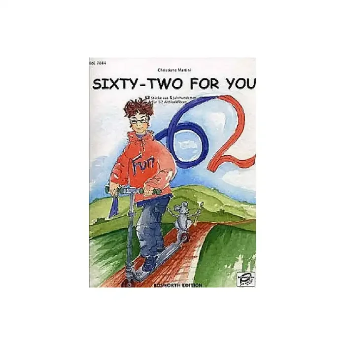 Sixty-two for You für 1-2 Altblockflöten