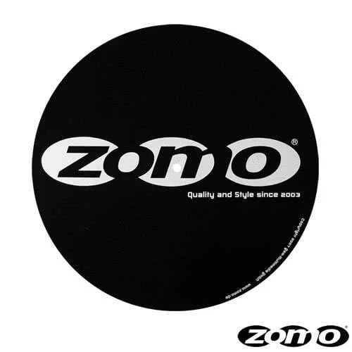 Slipmats Zomo Logo weiß (Doppelpack)