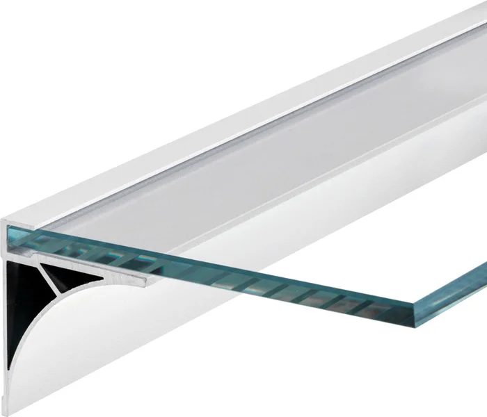 SLV GLENOS Regal-Profil, weiß matt, 1 m