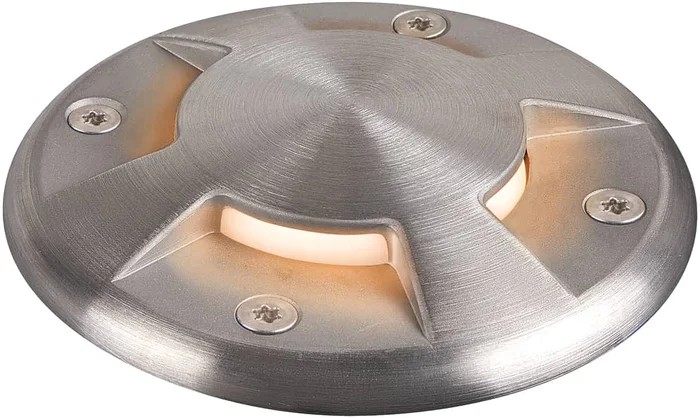 SLV SMALL PLOT, Abdeckung 4 Slots Edelstahl -B-Stock-