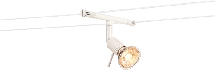 SLV SYROS Seilleuchte für TENSEO Niedervolt-Seilsystem, QR-C51, weiß