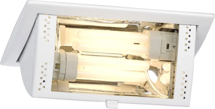 SLV TC Downlight 2x13W, inkl. EVG, weiß