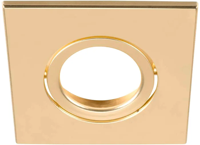 SLV UNIVERSAL DOWNLIGHT Abdeckung, für Downlight IP20, schwenkbar, eckig, gold matt