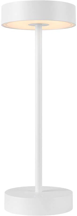 SLV VINOLINA, Tischleuchte, Akku, IP54, 2700/3000K, TOUCH, weiß