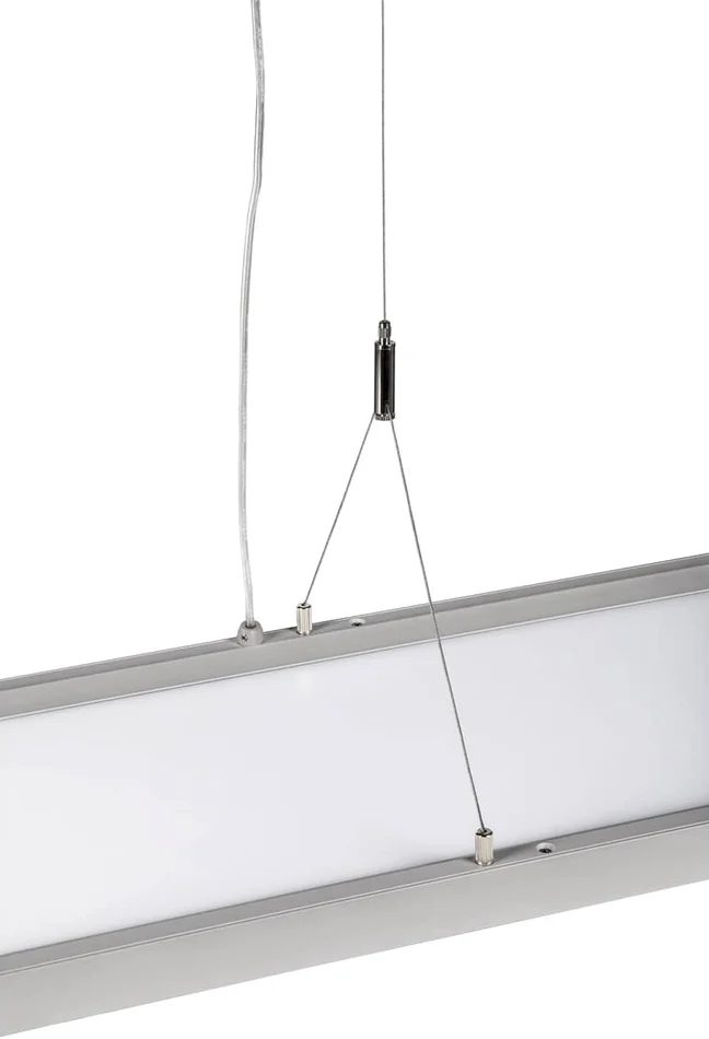 SLV WORKLIGHT, Pendelleuchte silber 57W 4000K 80° – Bild 4