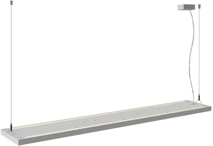 SLV WORKLIGHT PRO 150, Pendelleuchte, 150cm, 4000K, DALI, Touch, grau – Bild 2