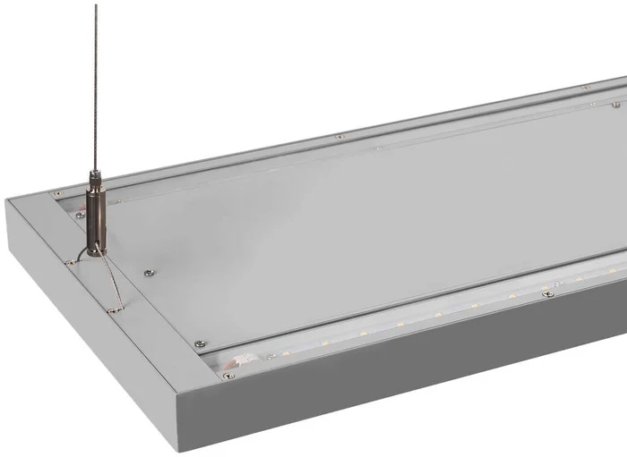 SLV WORKLIGHT PRO 150, Pendelleuchte, 150cm, 4000K, DALI, Touch, grau – Bild 4