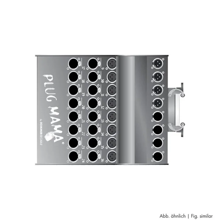 SOMMER CABLE PLUGMAMA -> Rechteck-MP-Verbinder 08/04 | Zentralmasse | HICON