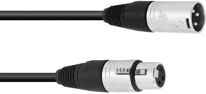 SOMMER CABLE XLR Kabel 3pol 15m sw Neutrik