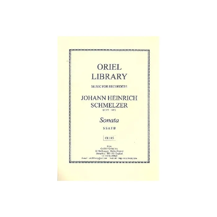 Sonata for 5 recorders (SSATB)