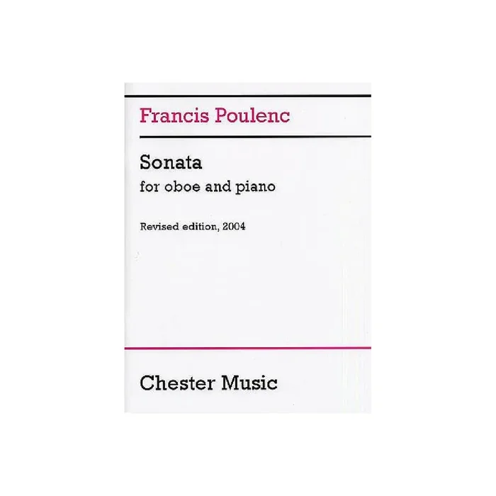 Sonata for oboe and piano