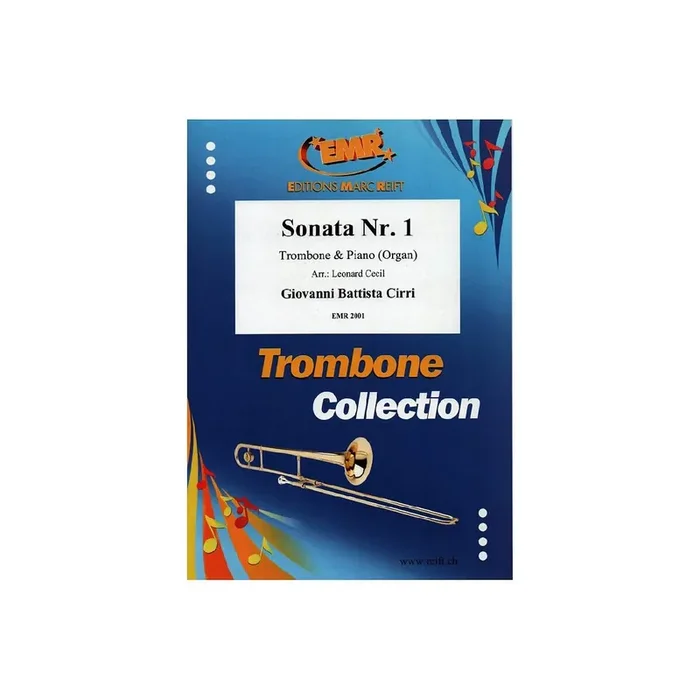 Sonata Nr.1 für Posaune im Bass-