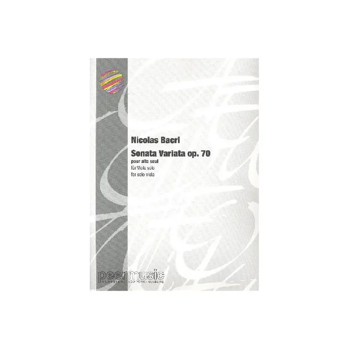 Sonata variata op.70