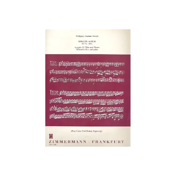 Sonate A-Dur KV331 für Klavier