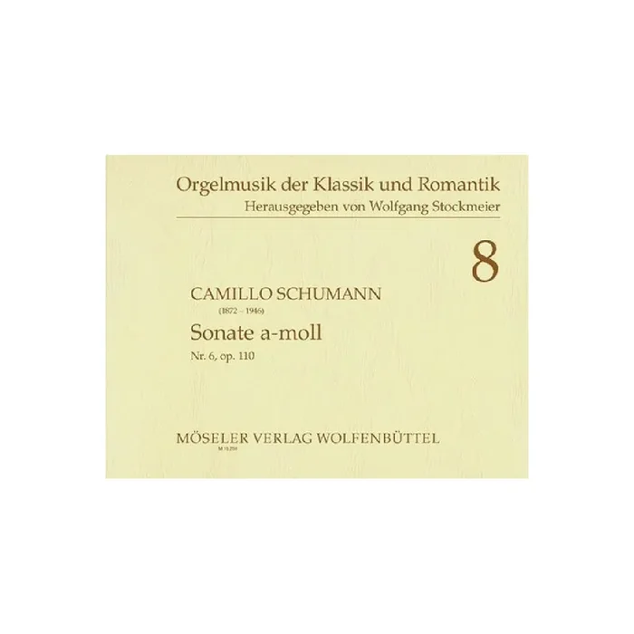Sonate a-Moll Nr.6 für Orgel