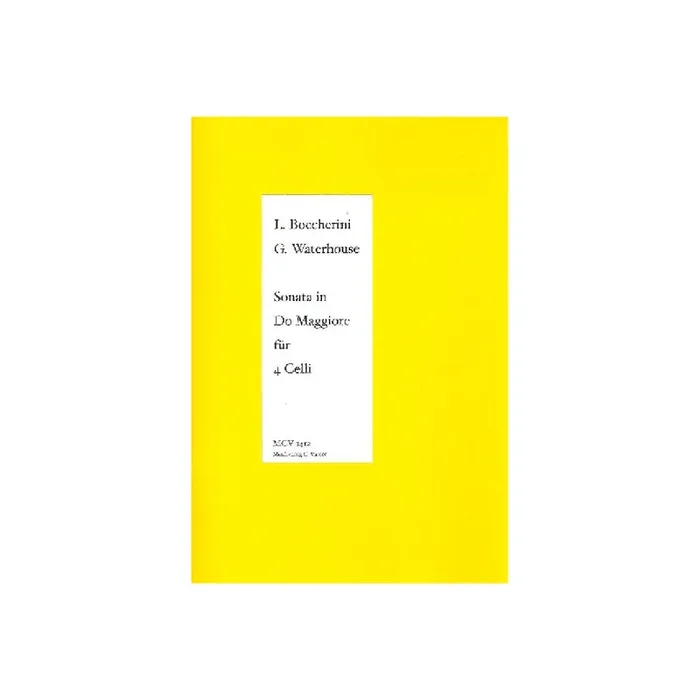 Sonate D-Dur für 4 Violoncelli