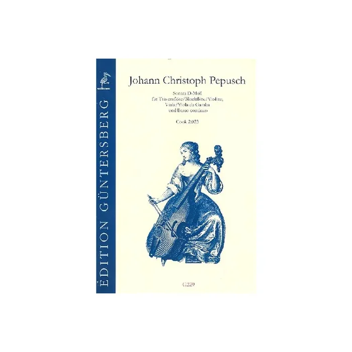 Sonate d-Moll Cook2 023 für Flöte,