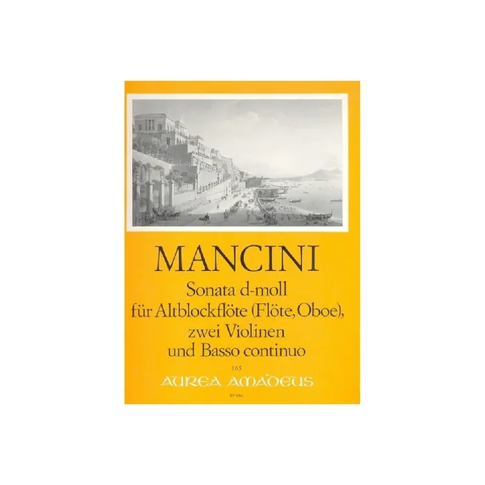 Sonate d-Moll für Altblockflöte,