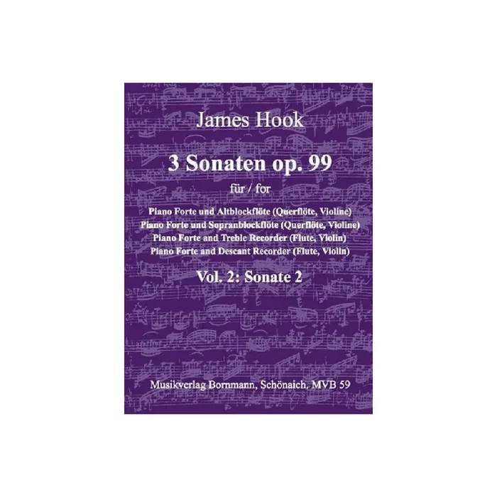 Sonate op.99,2 für Alt- oder