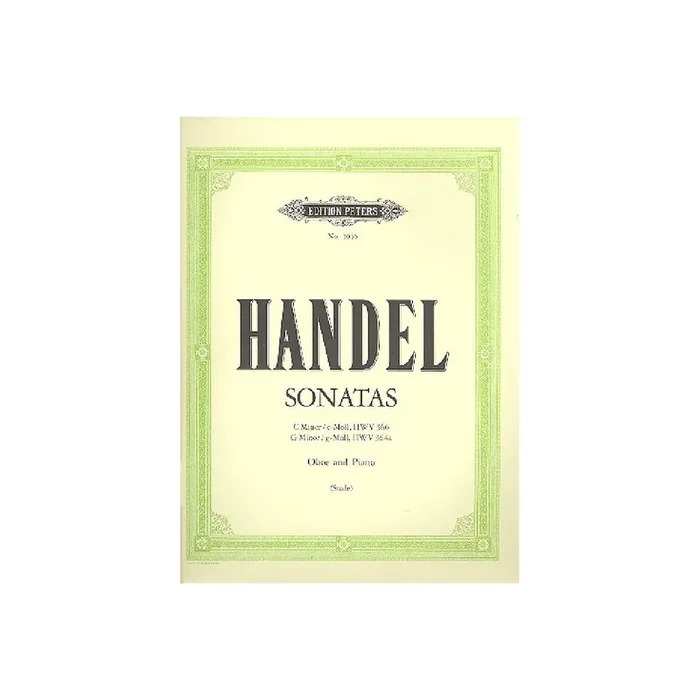 Sonaten c-Moll HWV366 und g-Moll HWV364a