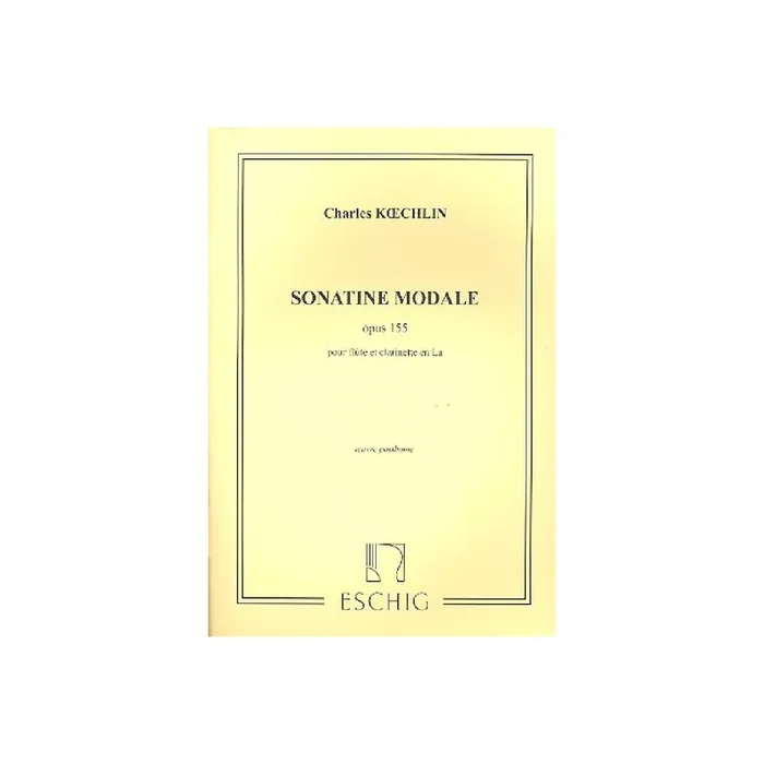 Sonatine modale op.155 pour