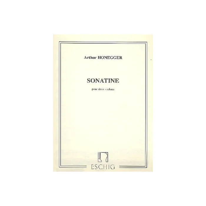 Sonatine pour 2 violons