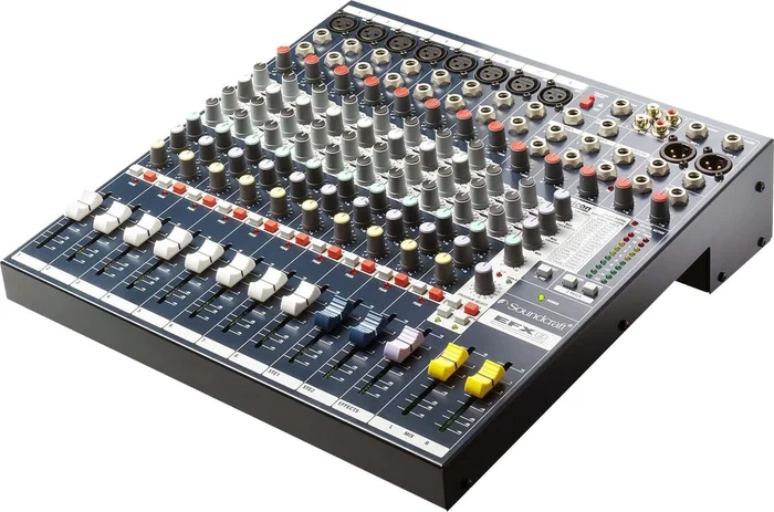 Soundcraft EFX 8, 12-Kanal Mischpult mit Lexicon Effektgerät