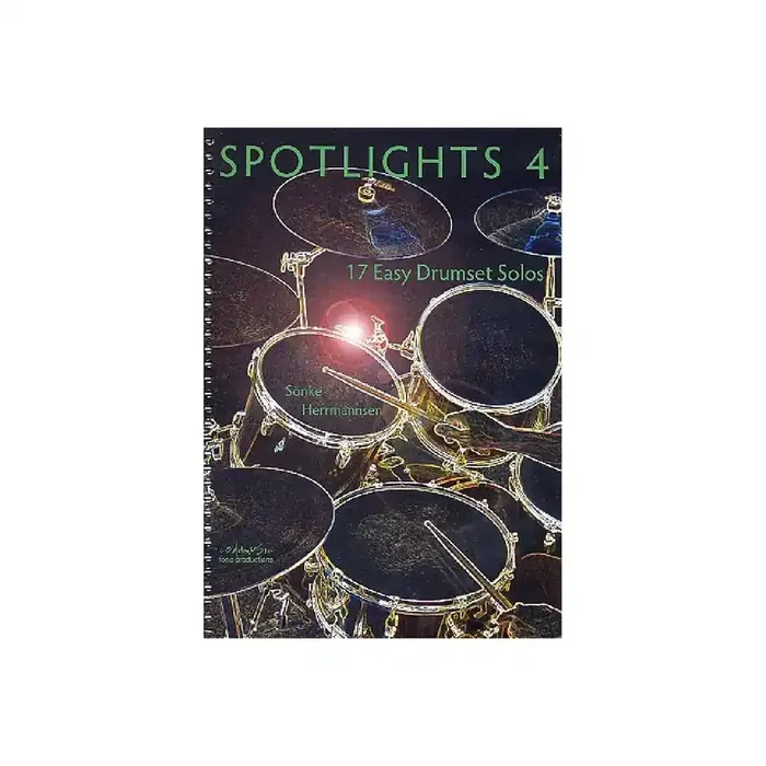 Spotlights vol.4 17 easy drumset solos