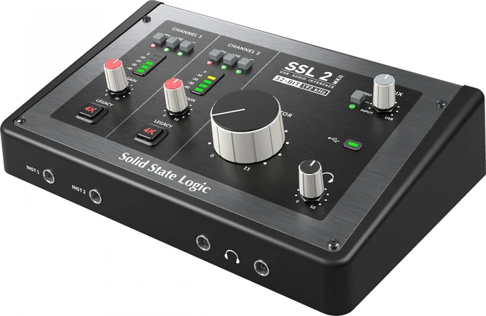 SSL Solid State Logic – SSL 2 MKII – 2 IN/2 OUT USB-C Audio-Interface